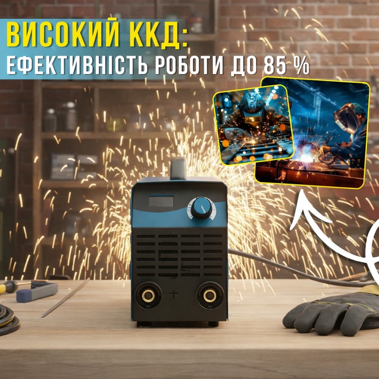 Дешиво інверторний з цифровим дисплеєм Vollyx Vol-MM300 ,220V с ломбарда