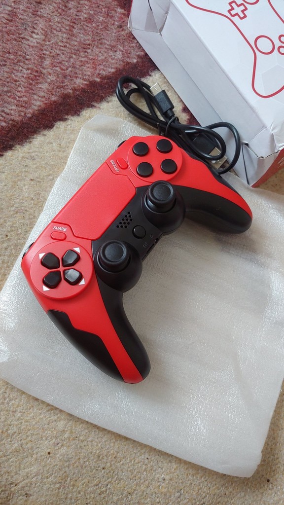 Джойстик Dualshock 4 Sony Playstation 3, 4 Игровой геймпад беспроводный ПК Gaminja P48 новый Код:null. Зображення 9