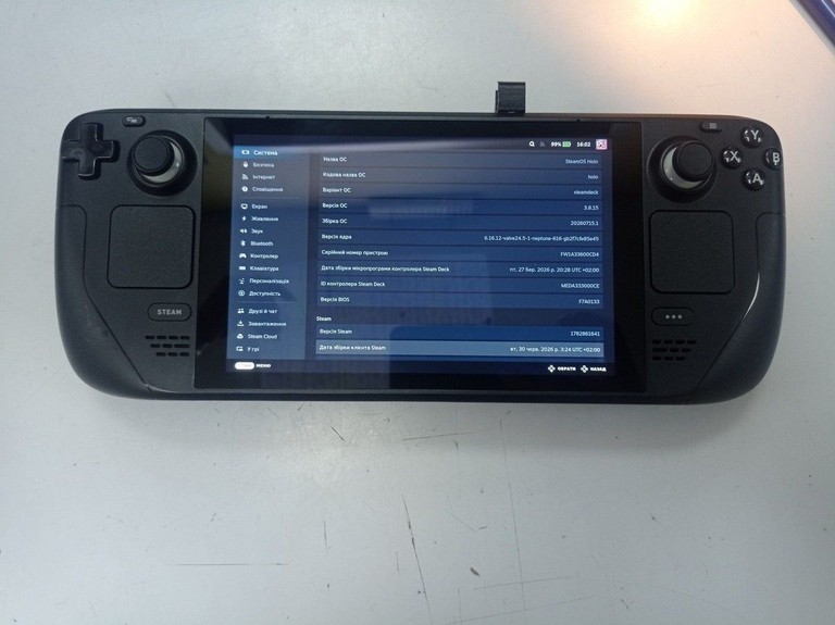 Оголошення Valve Steam Deck 256 GB Б/У