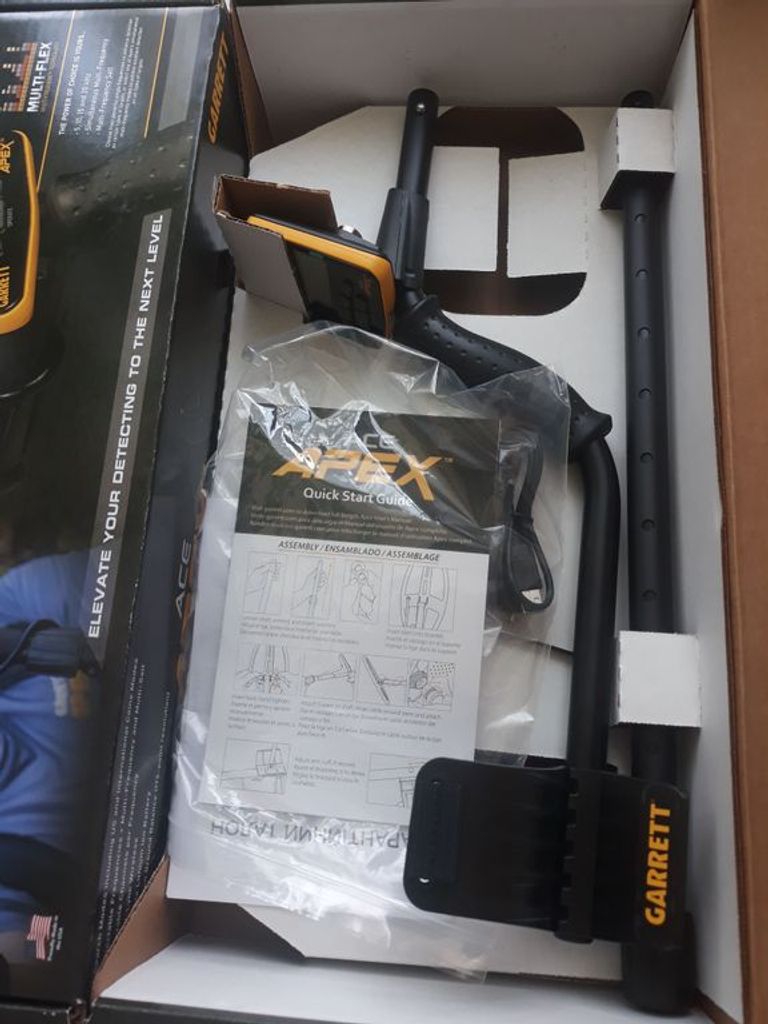 Дешево Garrett Ace Apex 8.5x11"DD з ломбарду