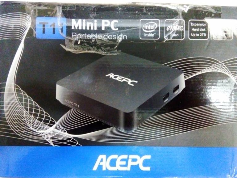 Купить Mini Pc 4gb ram/ 64 gb rom/ 120gb ssd/ intel atom z8350 Б/У