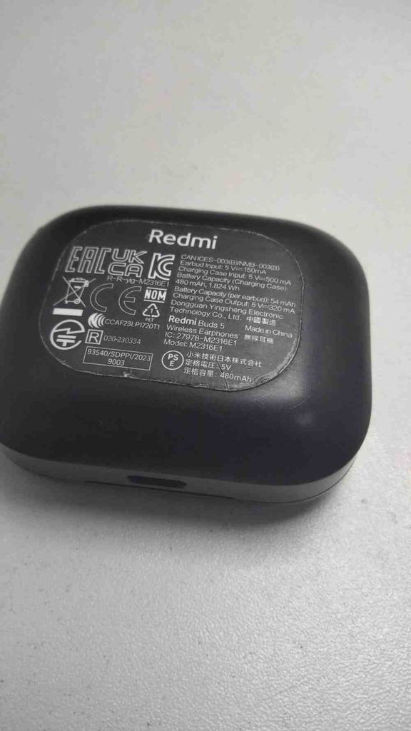 Xiaomi Redmi Buds 5 Midnight Black (BHR7627GL/BHR7629CN) Код:2000004062712. Изображение 4