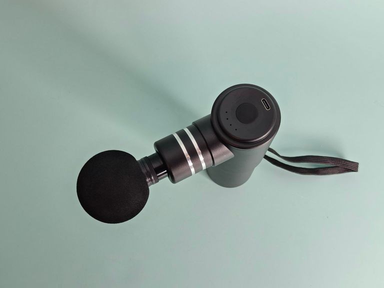 Масажний пістолет VEVOR для глибоких тканин, перкусійний міні-масажний пістолет для м'язів для спортсменів - з 4 рівнями швидкос Код:null. Зображення 5