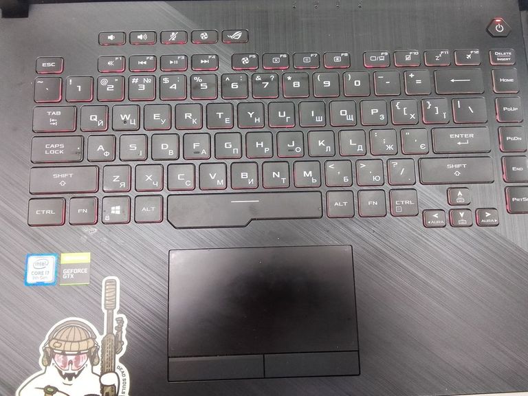 Asus 15/core i7 9750h ddr4/16gb ddr4/hdd *відсутній/ssd 512 gb/geforce gtx1650 4gb Код:01-200520452. Изображение 7