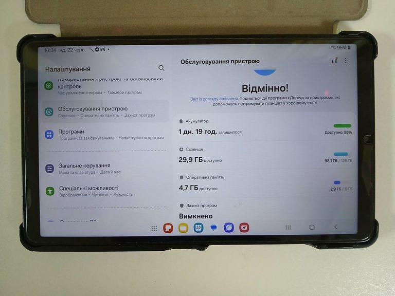 Объявление Samsung galaxy tab a9 8/128gb wi-fi Б/У