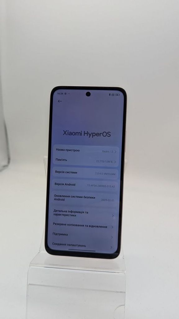 Оголошення Xiaomi Redmi 13 6/128GB Blue Б/У