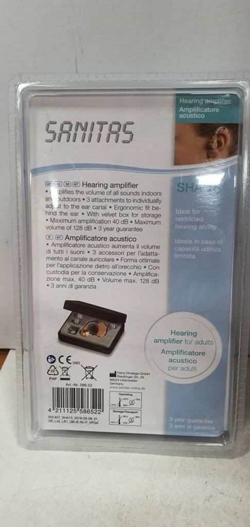 Оголошення Sanitas sha15 Б/У