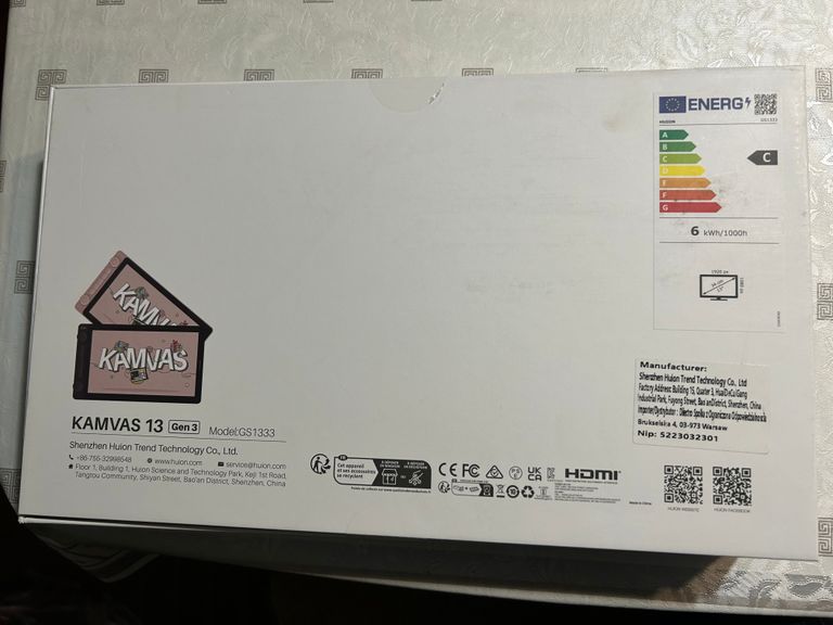 Huion Kamvas 13 (Gen 3) Код:null. Изображение 6