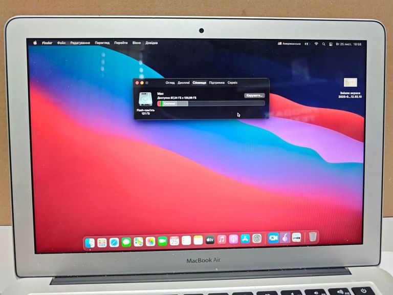 Розпродаж Apple macbook air a1466/ 13,3"/ core i5 1.3ghz /ram 8gb/ ssd 256gb/intel hd graphics 5000, продавець Техноскарб