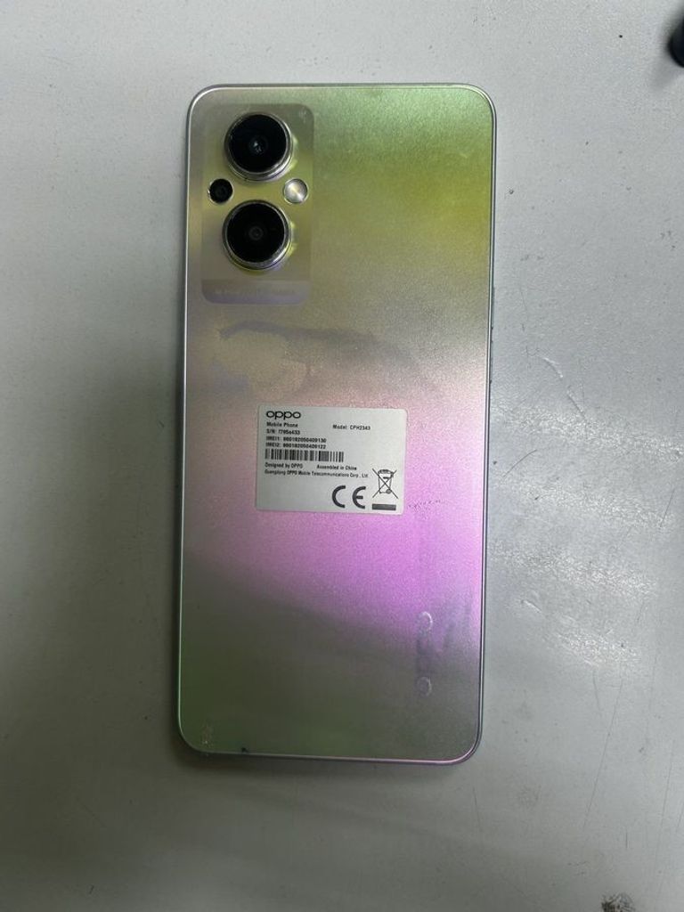 Объявление Oppo reno8 lite 8/128gb Б/У