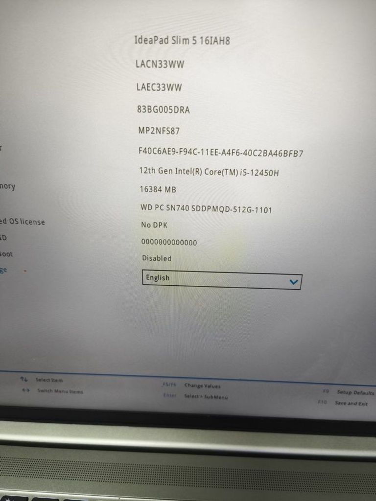 Розпродаж Lenovo 15/core i5-12450h ddr5/16gb ddr5/hdd *відсутній/ssd 512 gb/*інтегрована, продавець Техноскарб