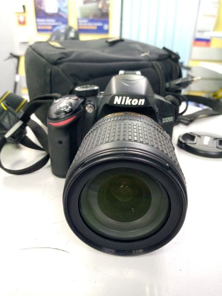 Оголошення Nikon D3200 kit (18-105mm VR) Б/У