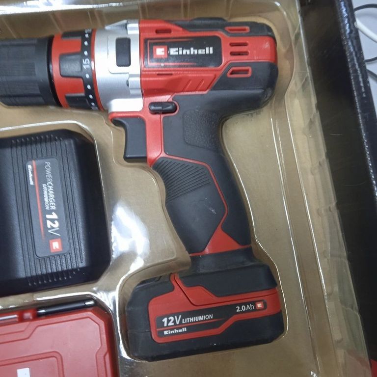 Оголошення Einhell te-cd 12/1 3x-li 1акб зп Б/У