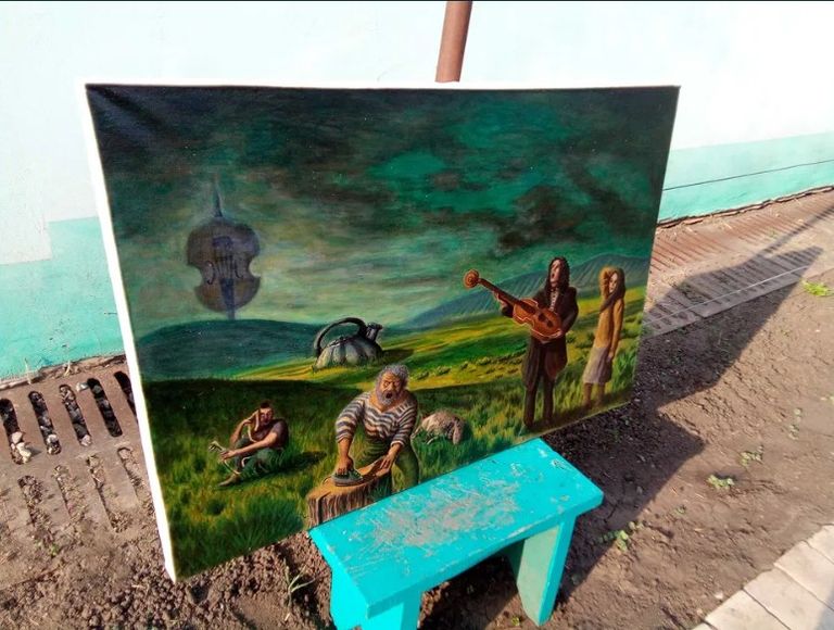 Дешево картина з ломбарду