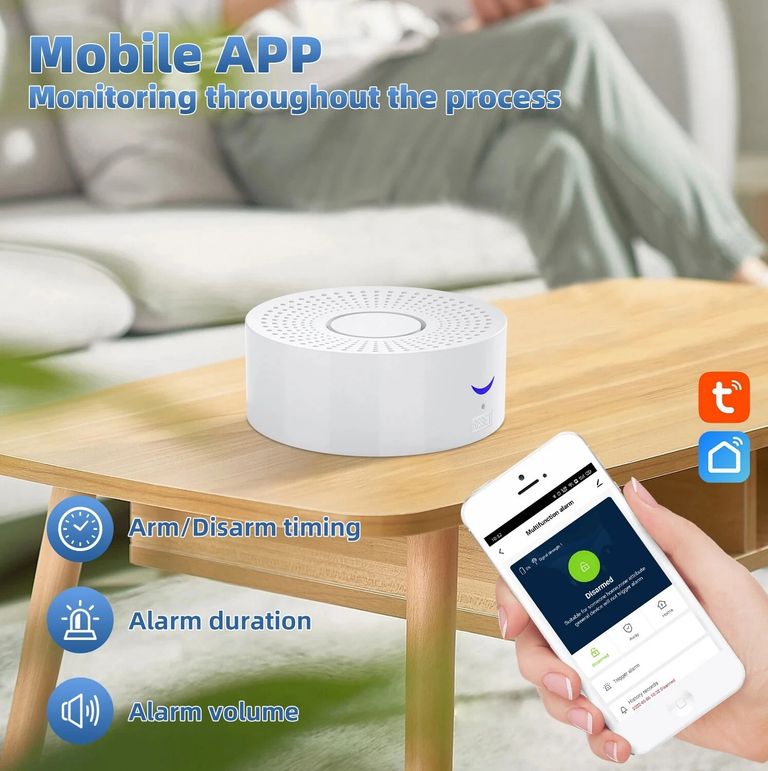 Wifi Smart Home Alarm 433 МГц Код:null. Изображение 10