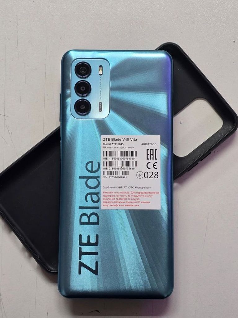 Купити Zte Blade V40 6/128GB Green Б/У