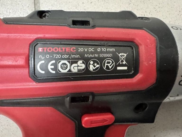Оголошення Tooltec 20 v dc Б/У