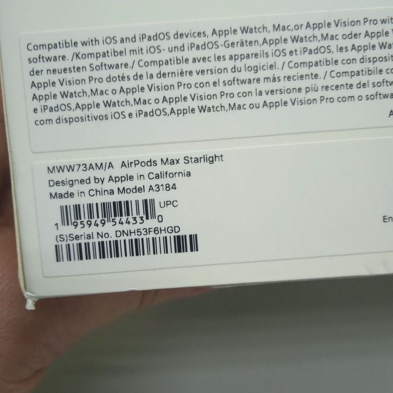 Оголошення Apple airpods max usb-c Б/У