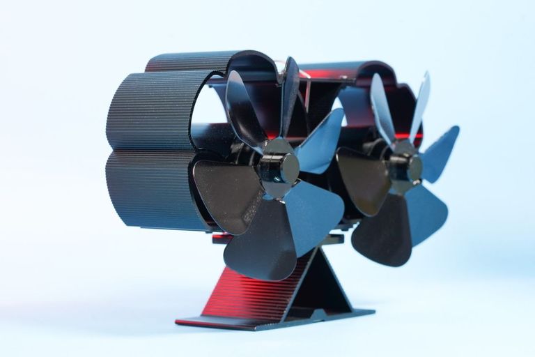 Дешево Fan heater подвійний для печі / каміна з ломбарду