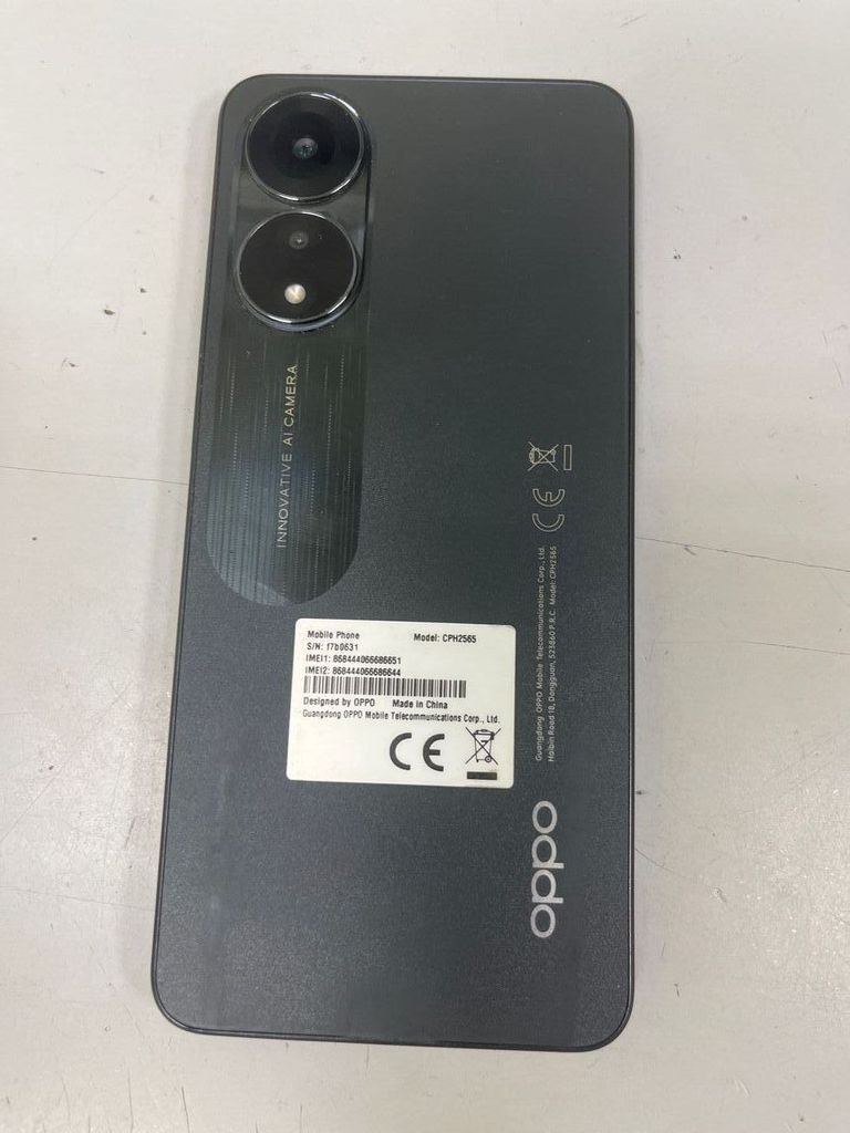 Оголошення Oppo a78 4g 8/128gb Б/У