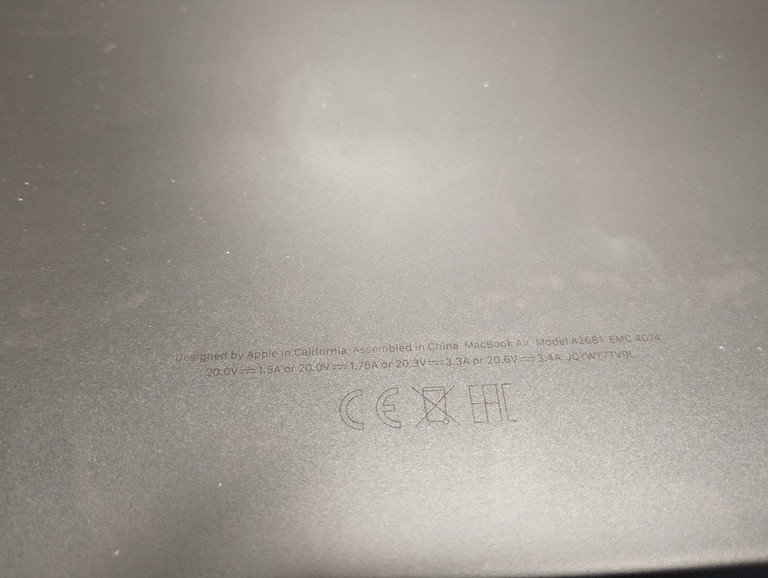 Apple macbook air 13,6" m2 2022 Код:01-200937268. Изображение 7