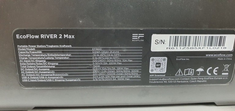 Распродажа Ecoflow RIVER 2 Max SW, продавец Техноскарб