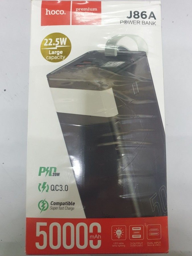 Купити Hoco J86A 50000mAh 22,5W Black Б/У