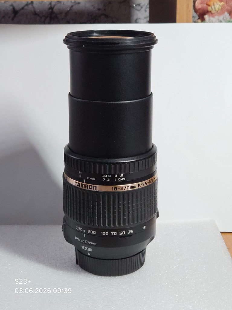 Дешиво Tamron 18-270mm F/3.5-6.3 VC DI II for Nikon с ломбарда