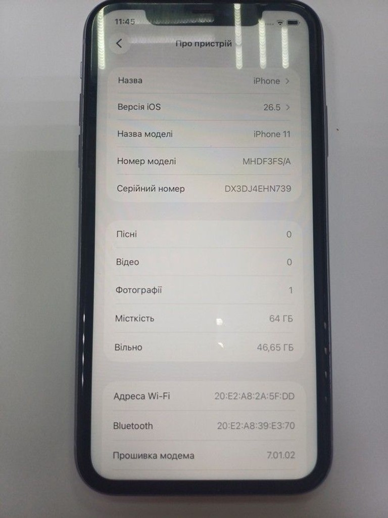 Apple iphone 11 64gb Код:01-200975562. Зображення 5