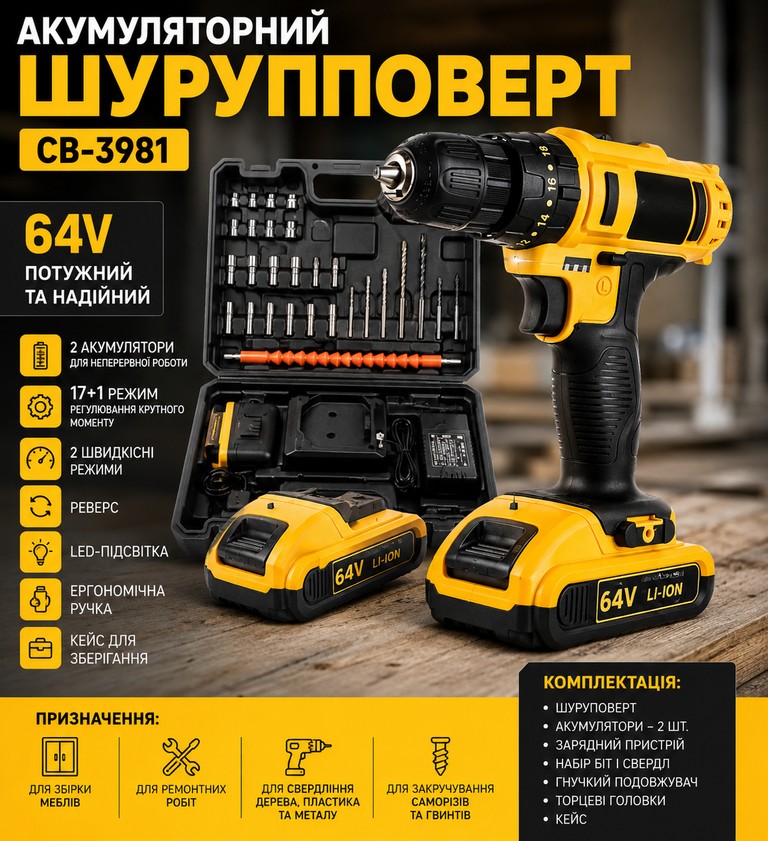 Купить CB-3981, 64V Б/У