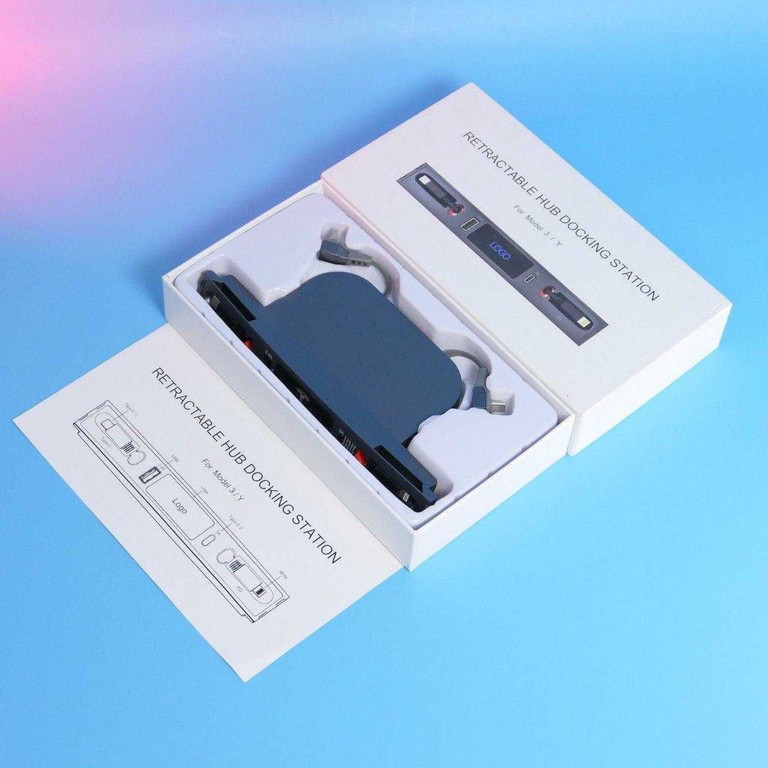 Док-станція USB для Tesla Model 3/Y 2021-2023 Hub хаб. Новий.  Код:null. Изображение 5