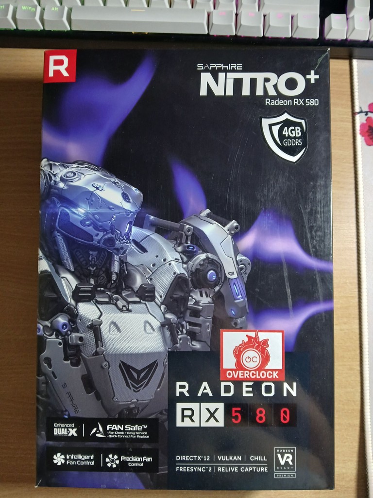 Купити Sapphire Radeon RX 580 4GD5 NITRO+ (11265-31) Б/У