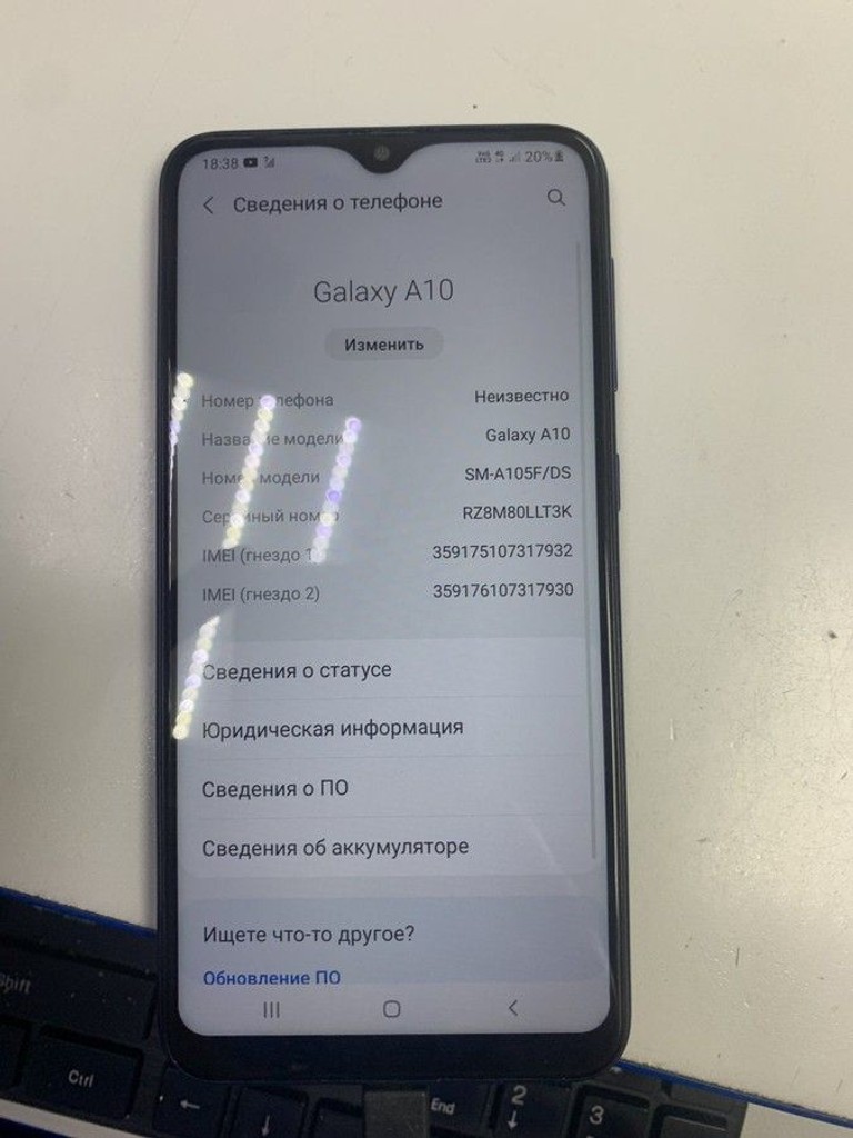 Оголошення Samsung a105f galaxy a10 2/32gb Б/У