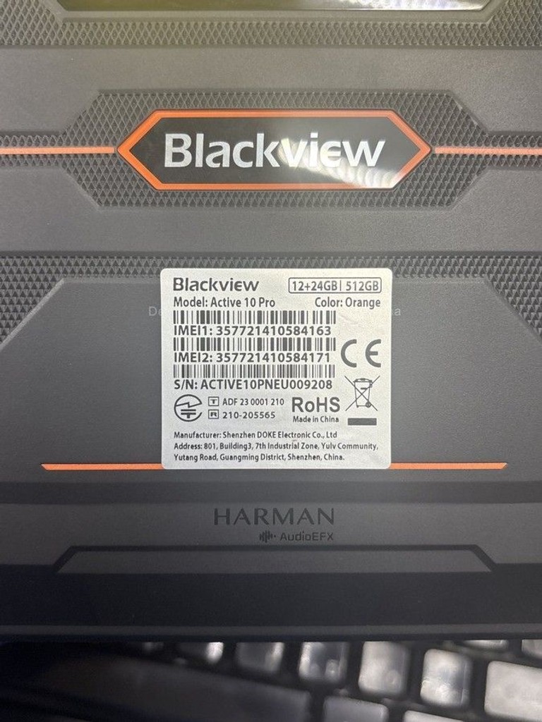 Дешиво Blackview Active 10 Pro 12/512GB LTE Black с ломбарда