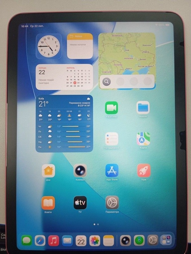 Оголошення Apple ipad 10.9 2022 wi-fi 256gb Б/У