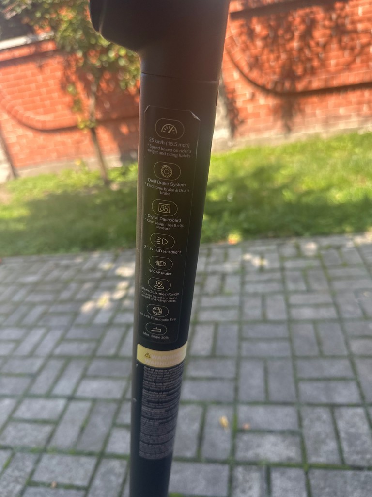 Ninebot SEGWAY KickScooter D38D Код:null. Зображення 11