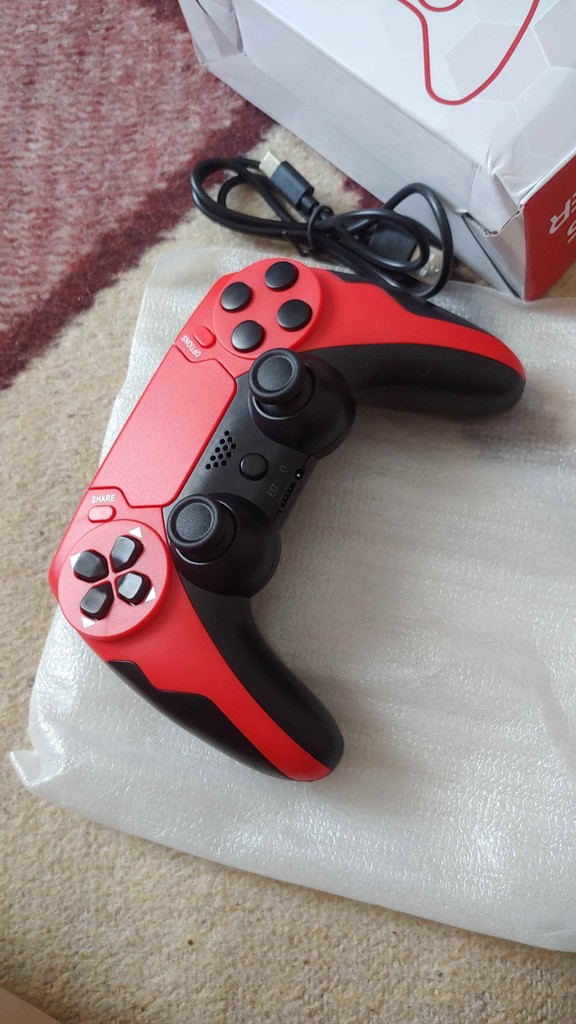 Джойстик Dualshock 4 Sony Playstation 3, 4 Игровой геймпад беспроводный ПК Gaminja P48 новый Код:null. Зображення 4
