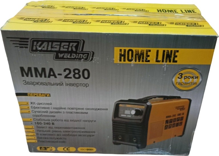 Купити Kaiser welding MMA-280 Home Line Б/У