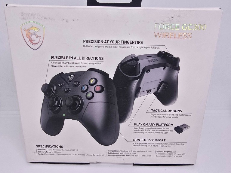 Оголошення Msi Force GC300 Wireless Black (S10-43G0180-EC4) Б/У