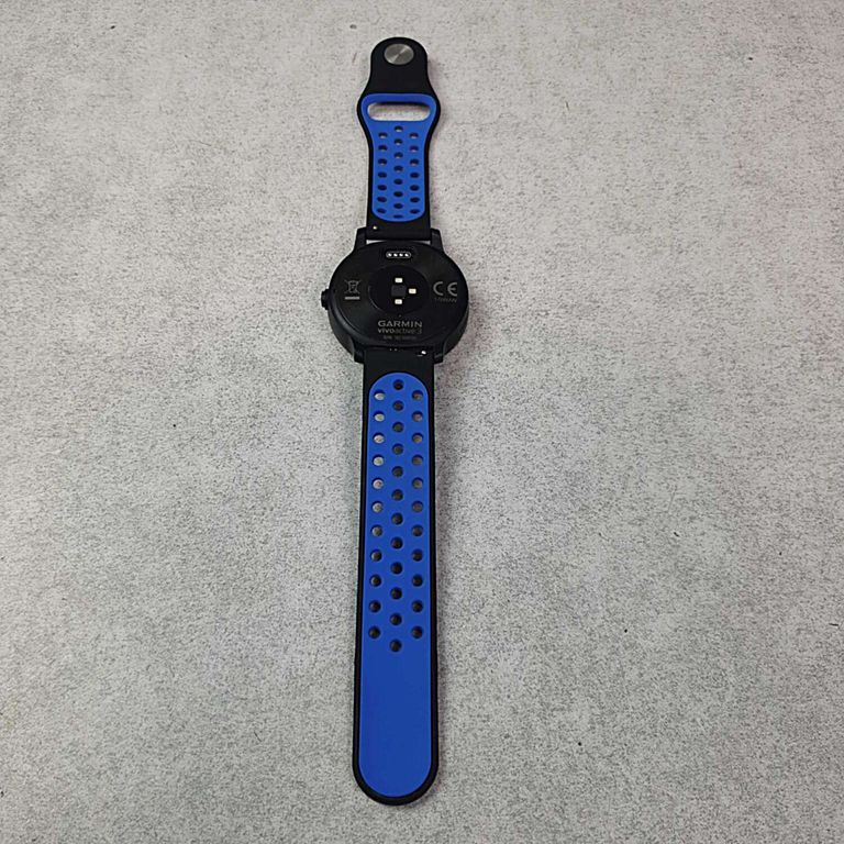 Дешиво Garmin VIVOACTIVE 3 MUSIC BLACK WITH STAINLESS HARDWARE (010-01985-03/02) с ломбарда