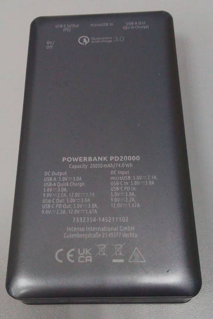 Объявление Intenso pd20000 Б/У