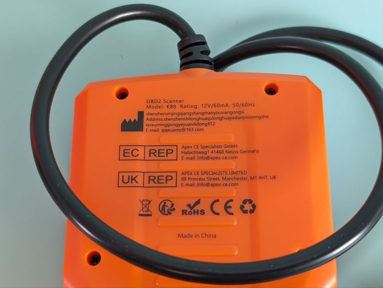 Діагностичний сканер OBD2 VPOW K88 PRO для всіх автомобілів OBDII (K88) Новий.  Код:null. Изображение 4