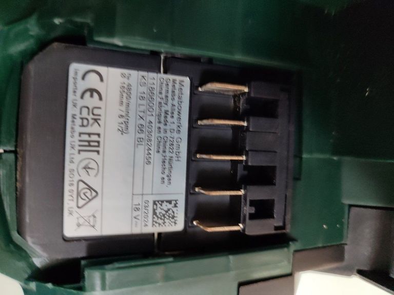 Дешево Metabo KS 18 LTX 66 BL LiHD + FS 160 (691194810) з ломбарду