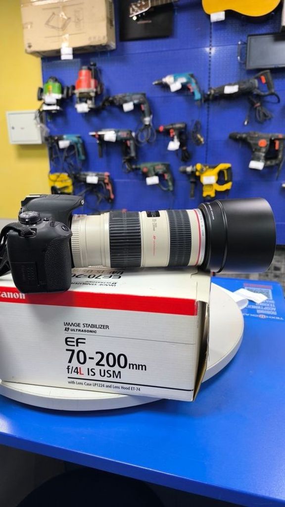 Купить Canon ef 70-200mm f/4l is ii usm Б/У