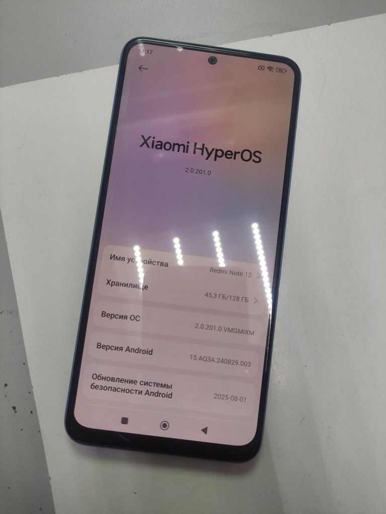 Оголошення Xiaomi redmi note 12 4/128gb Б/У