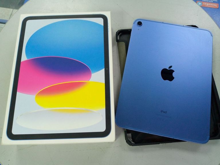 Купити Apple iPad 10.9 2022 Wi-Fi + Cellular 64GB Blue (MQ6K3, MCMK4) Б/У
