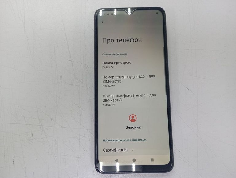 Оголошення Xiaomi redmi a3 3/64gb Б/У