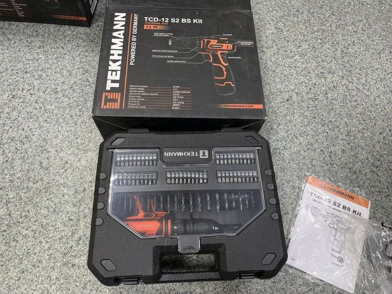 Купити Tekhmann tcd-12 s2 bs kit 2акб + зп + набір Б/У