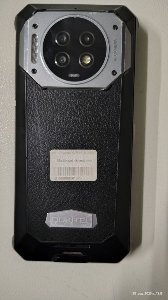 Oukitel WP19 8/256GB black Код:01-200826068. Зображення 7
