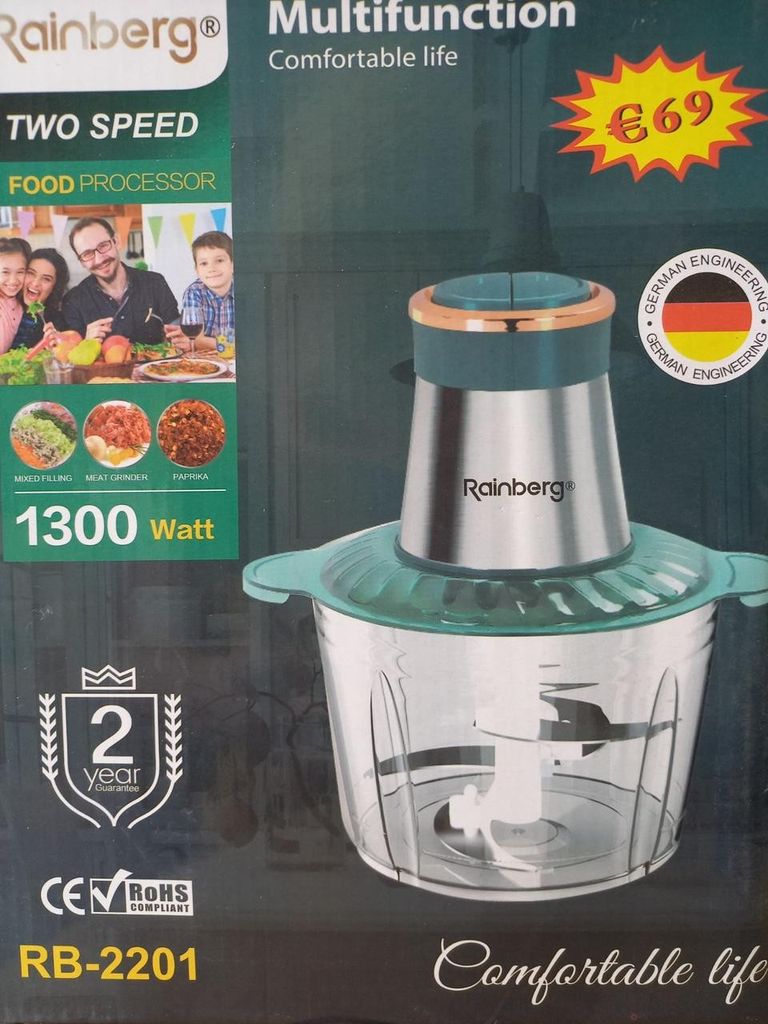 Rainberg RB-2201 1300 Вт Код:null. Зображення 6